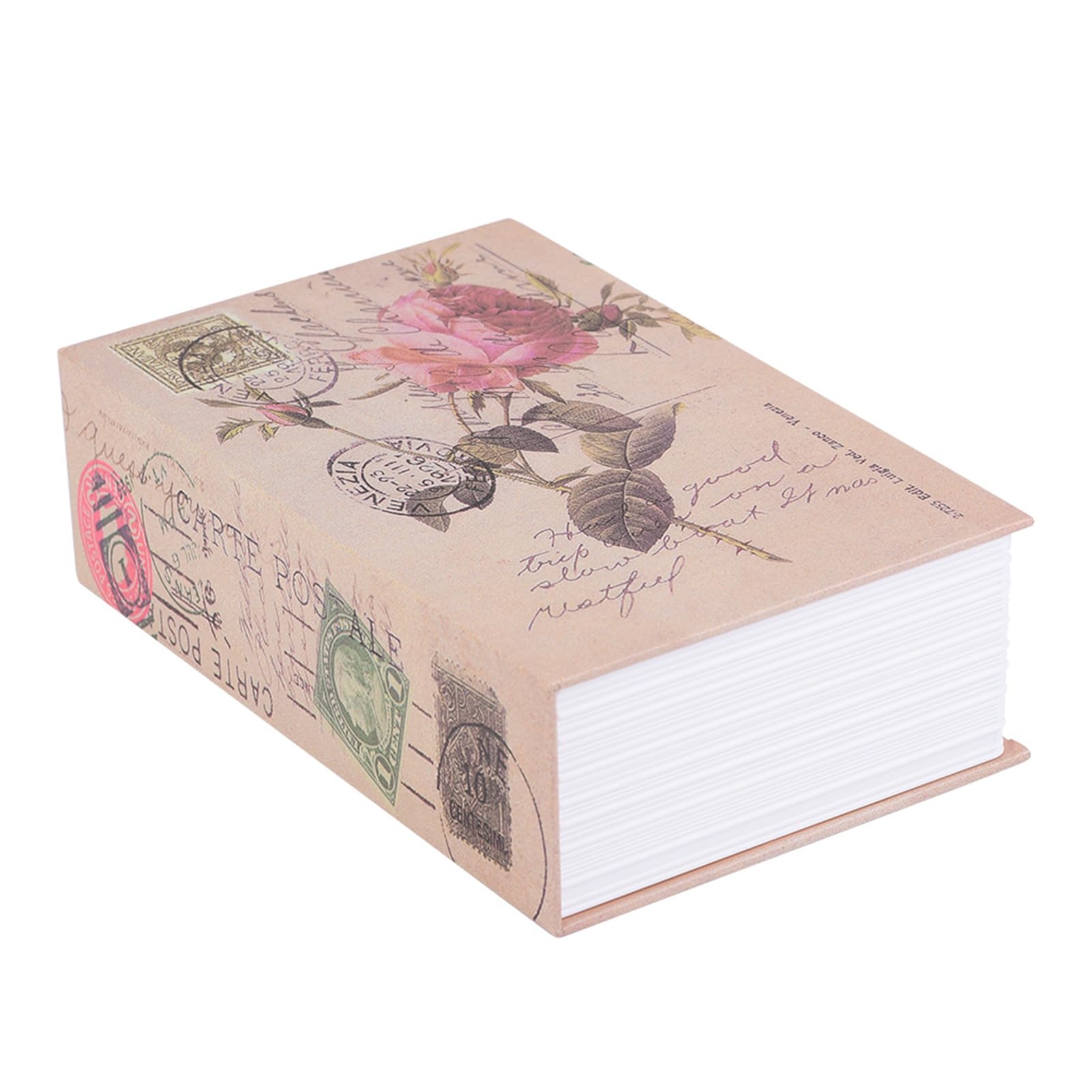 Secret Book Safe Box With Combination Lock - Disguised As A Book For Valuables Storage
