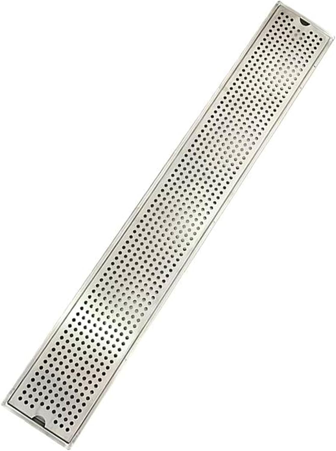 Kegerator Beer Drip Tray, Stainless Steel Drip Tray Removable Receiving Tray for Home Brew Bar Pub