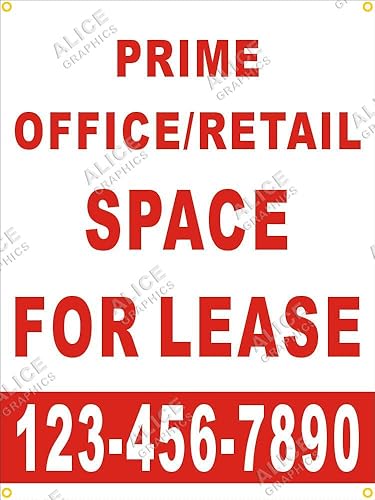 Letrero impreso personalizado de 36 x 48 pulgadas con tu número de teléfono (diseño # 2), cambio de texto existente disponible (opcional)