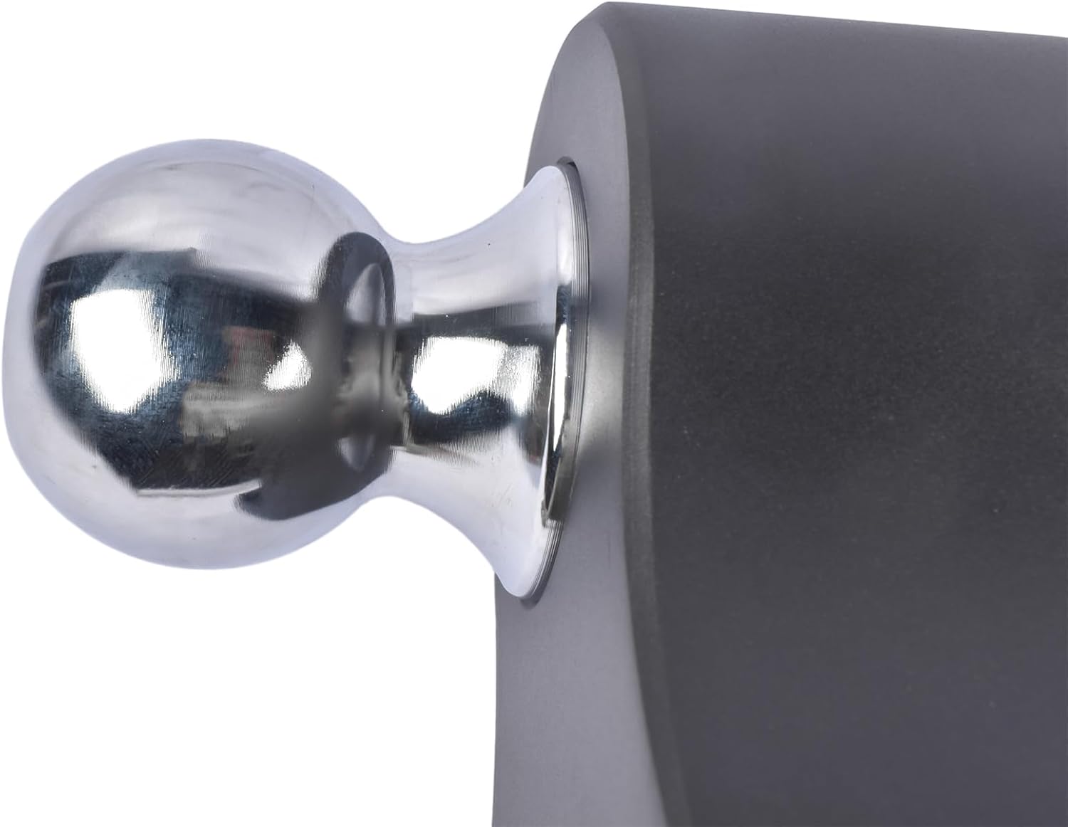 Black Adjustable Trailer Hitch Fits 2.5" Receiver | 10" Drop/Rise Heavy Duty Aluminum Drop Hitch | 18500 LBS GTW Tow Hitch | 2" & 2-5/16" Tow Balls Equipped with 2 Latches with Locks