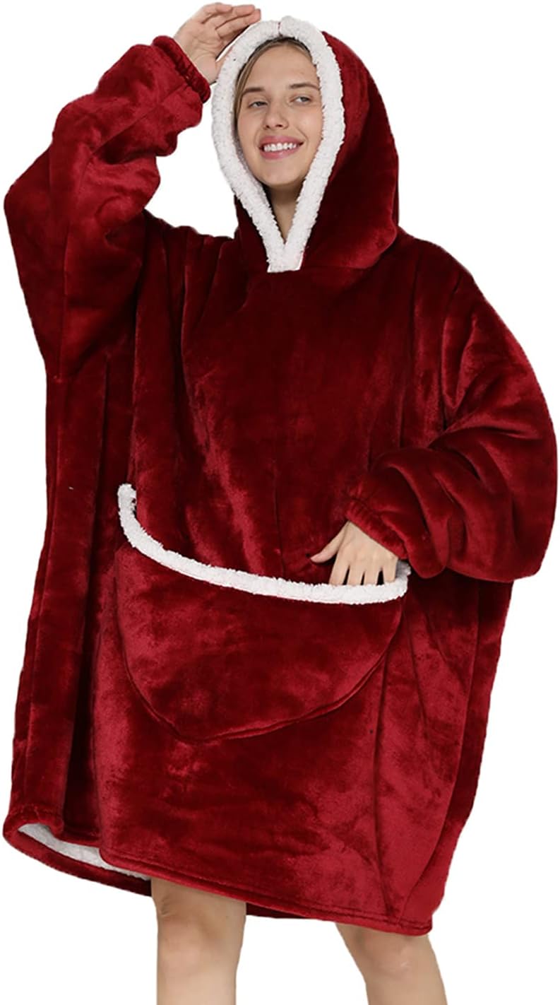 Blanket Hoodie,Wearable Blanket,Sweatshirt Blanket,Oversized Hoodie