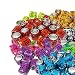 Baoblaze 100 Unidades 2021 Anillos de Aluminio para Pierna de Paloma de...