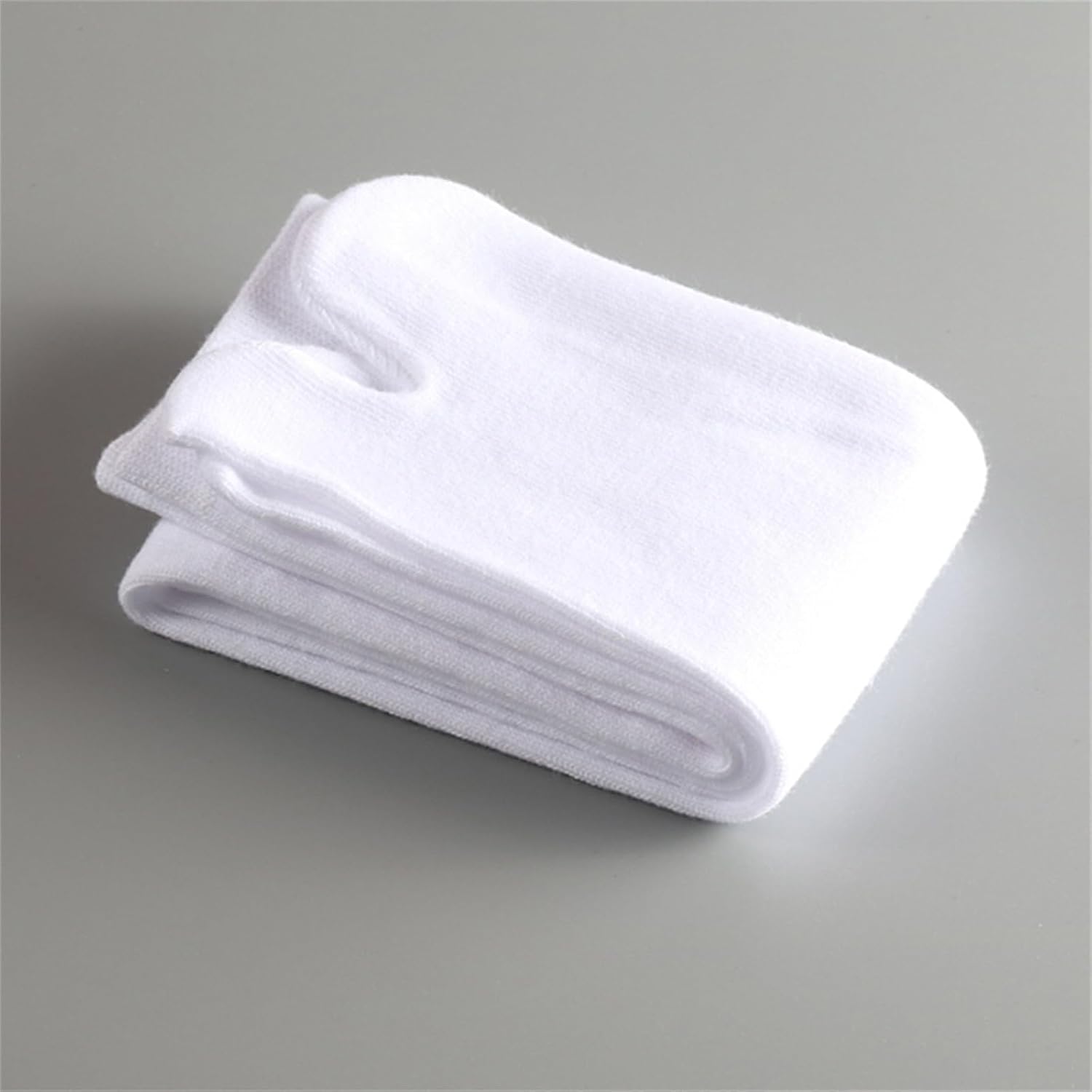 2 Pairs Unisex Cotton Split Toe Socks Tabi Flip Flop Knee-High Stockings Japanese Geta Socks, 50cm