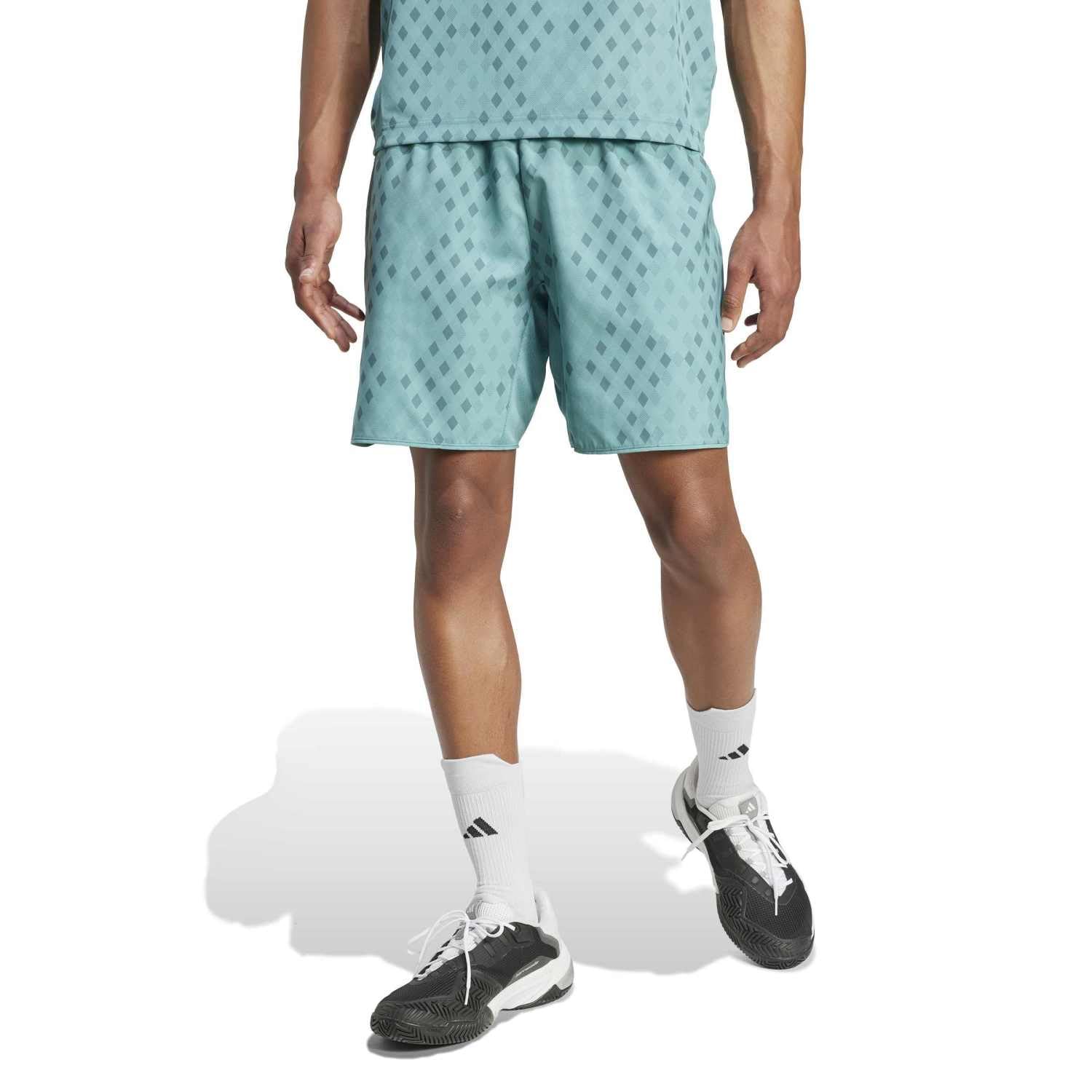 adidas Men’s Shorts | Club Graphshort | Grey |-picture-41