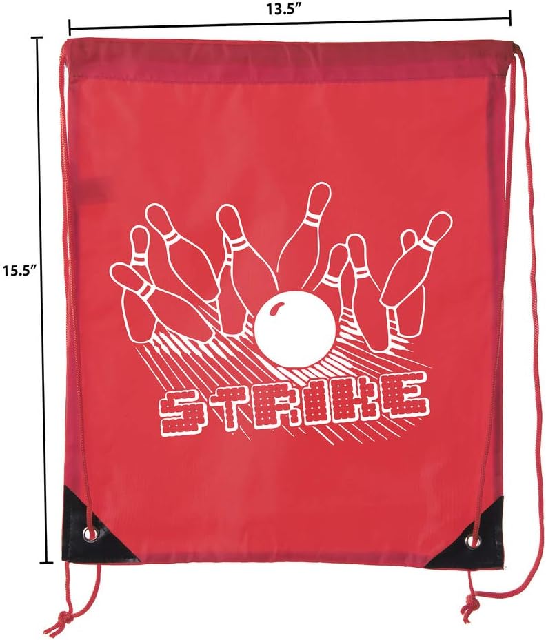 Mato & Hash Drawstring Bowling Bag | Bowling Cinch Bags for Leagues and Parties!