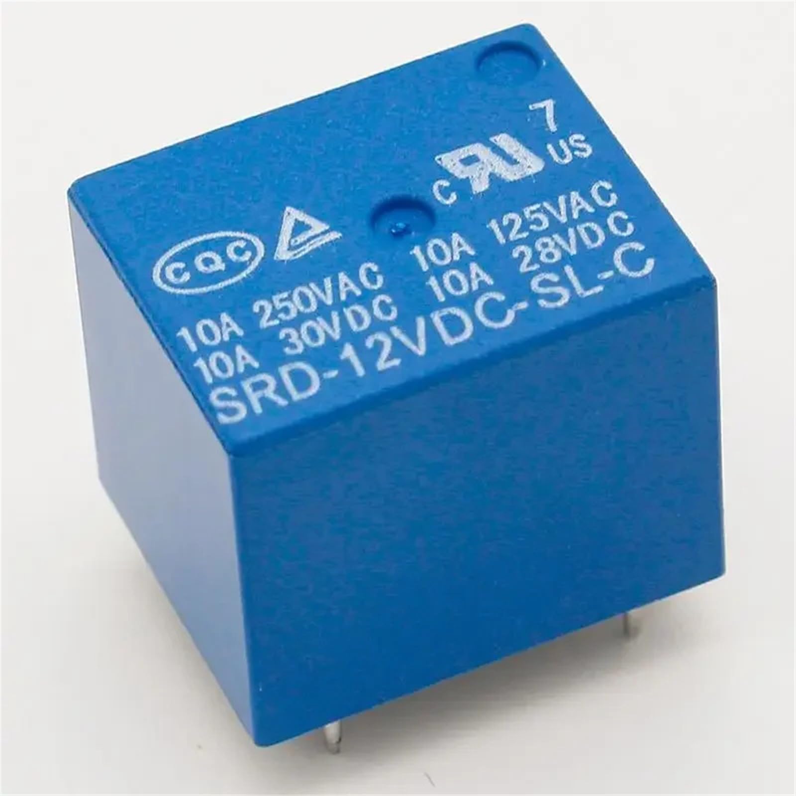 Relé de potencia 12V CC SRD-12VDC-SL-C para evitar sobrecargas y proteger circuitos PCB T73 5