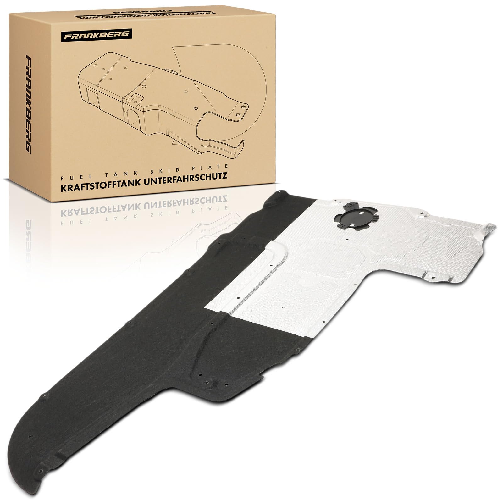 Frankberg Unterfahrschutz Tankschutz Motorverkleidung Kompatibel mit 5er Touring F11 5er F10 7er F01 F02 F03 F04 6 Gran Coupe F06 Replace# 51757207147