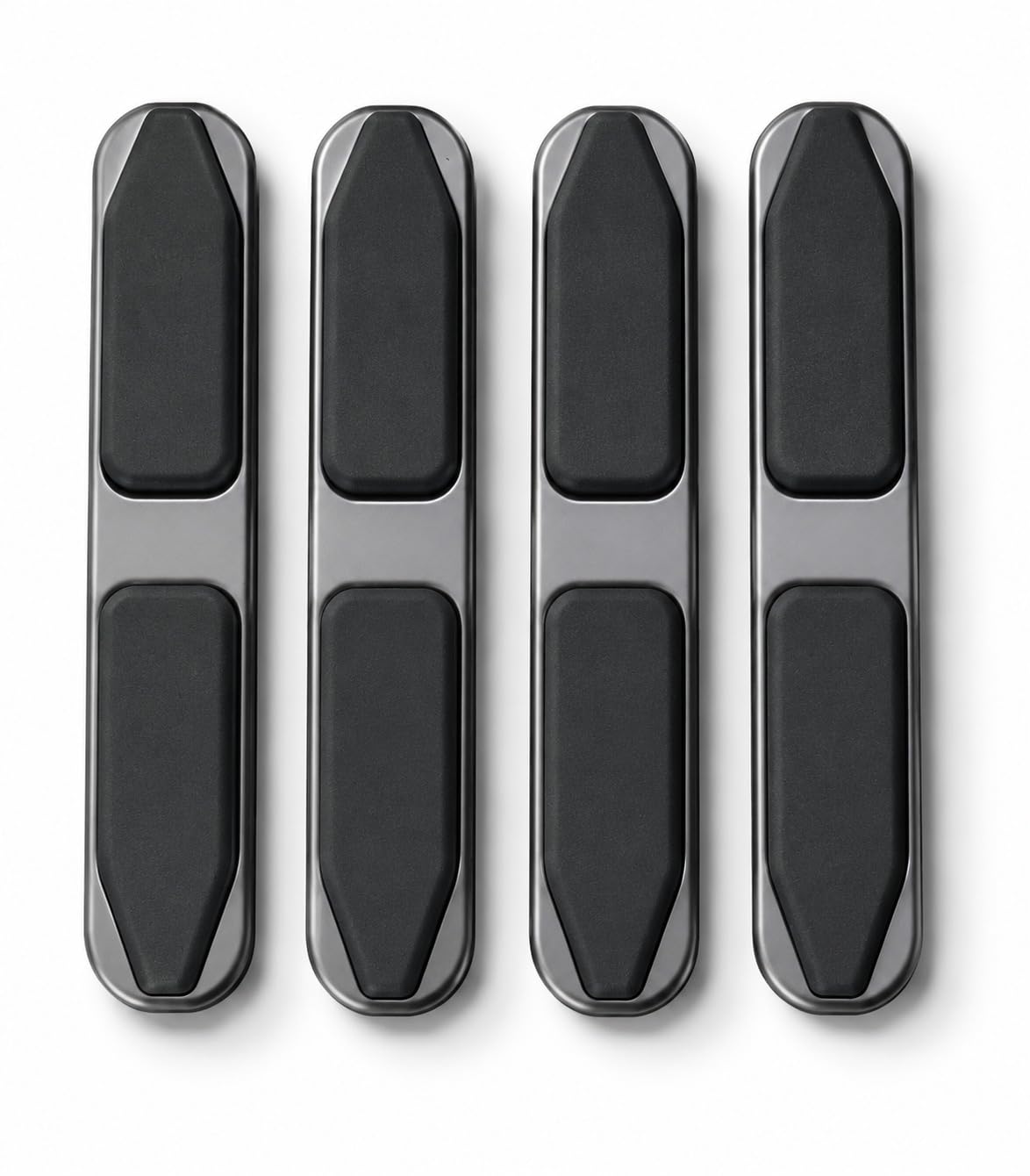 Blue Jay Car Door Edge Guard – Charcoal Black Metal Series | Universal Accessory | 3D Silicone Padding On Metal Edition | Double Side Protection-image-9