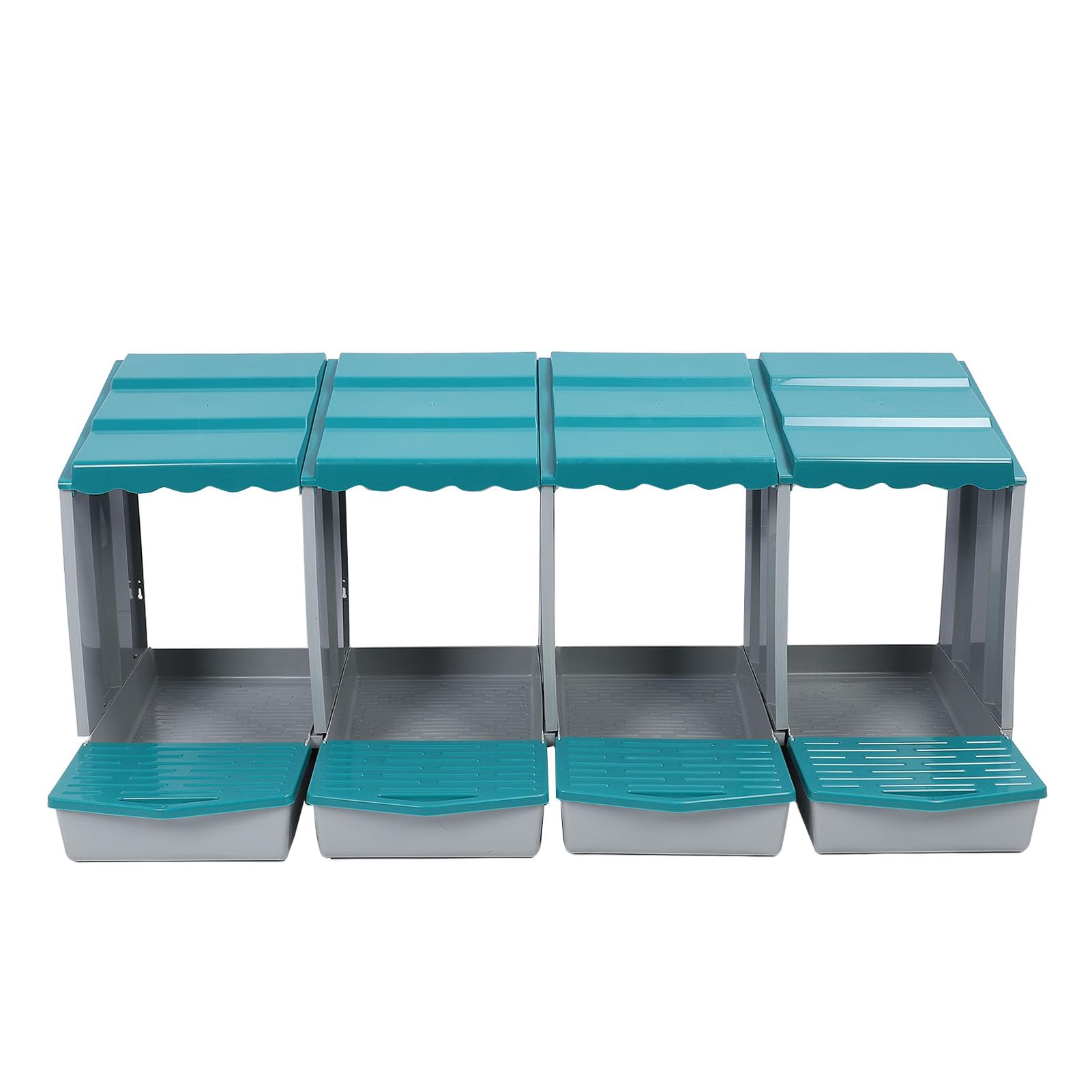 Zerodis Caja Nido para Gallinas, Caja para Poner Huevos de PP Resistente, Modular de Nido de 9, 13 y 17 Piezas, Diseño Espacioso, Fácil Montaje para Gallinas, Patos, Aves de Corral en Casa, Granja