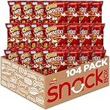Cheetos Fantastix Flamin' Hot Flavored Potato and Corn Snacks, 1 Ounce (Pack of 104)