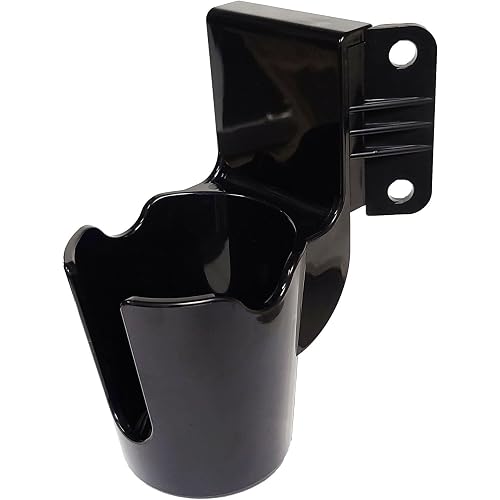 Pinball Life PinGulp 3.0, Pinball Drink Holder, Mounts Either Side, Removable, Multiple Colors Available. (Black)