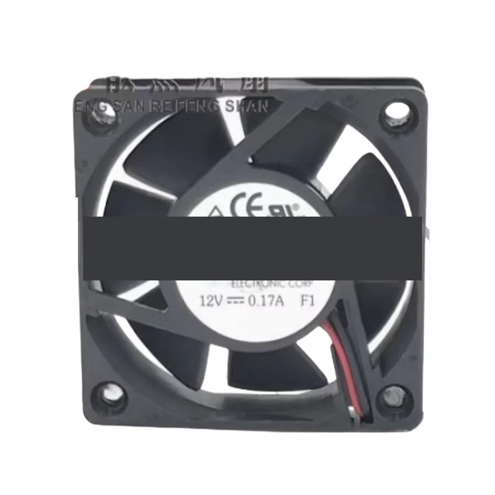 JJKKOZVQF JF0615B1H-R 12V 0.17A 6015 6CM Silent Fan Chassis Power Supply Fan