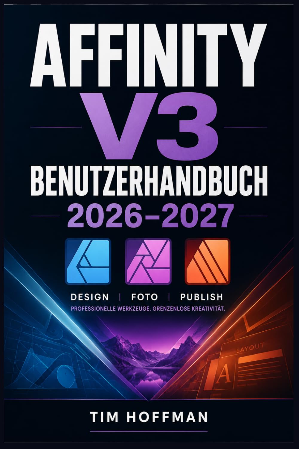 Affinity v3 Benutzerhandbuch 2026–2027: Vollständige Einführung in Photo, Designer und Publisher – Bildbearbeitung, Vektorgrafiken und Seitenlayout für Kreative, Einsteiger und den Umstieg von Adobe