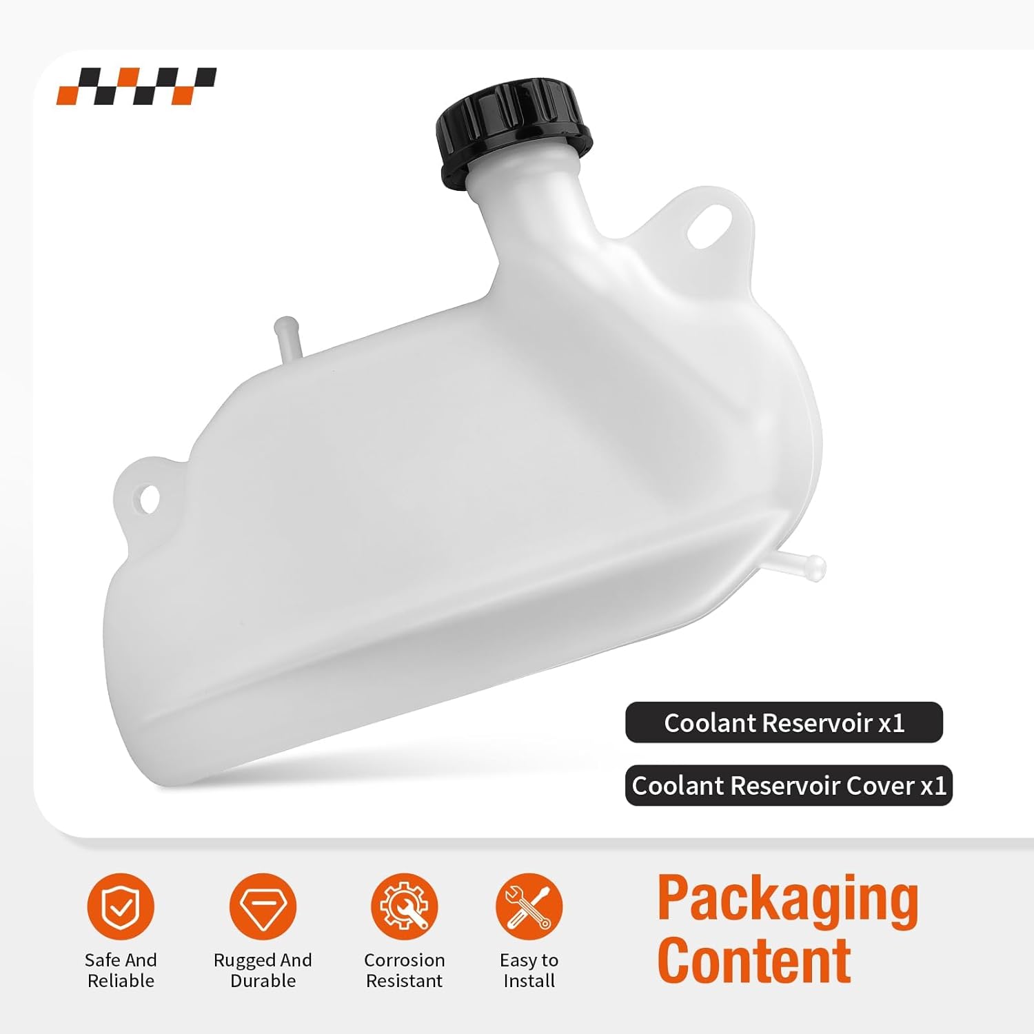 Coolant Reservoir W/Cover For Kawasaki Ninja 250R EX250F 2008-2012 43078-0042