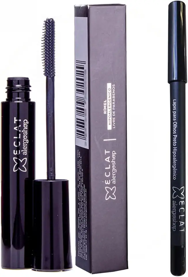 Rímel E Lapis Hipoalergênico Eclat Alergoshop Antialergico