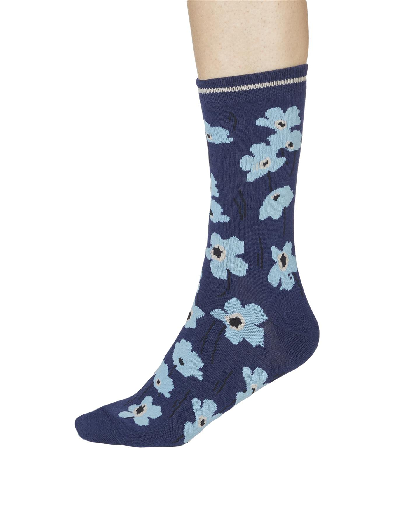 Thought Peggie Floral Design Ladies Bamboo Organic Socks