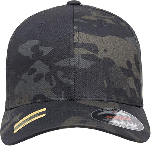 Miniatura 66 de Flexfit - Gorra de béisbol deportiva, ajustada, para hombre Negro