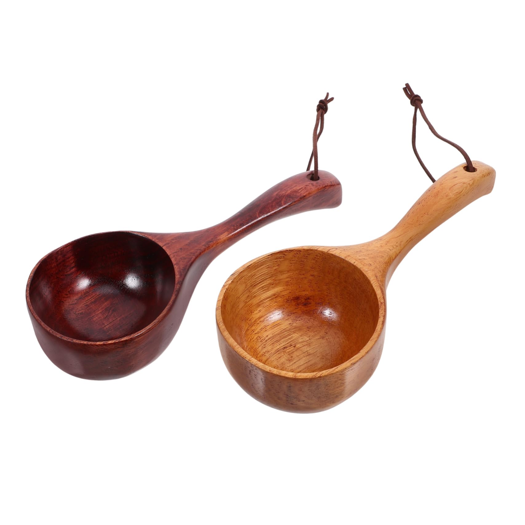 MAGICLULU 6 Pièces Cuillère à Riz Japonaise Louche De Bain Cuillère à Remuer à Riz Louche à Soupe à Bouillie Cuisson à Soupe En Bois