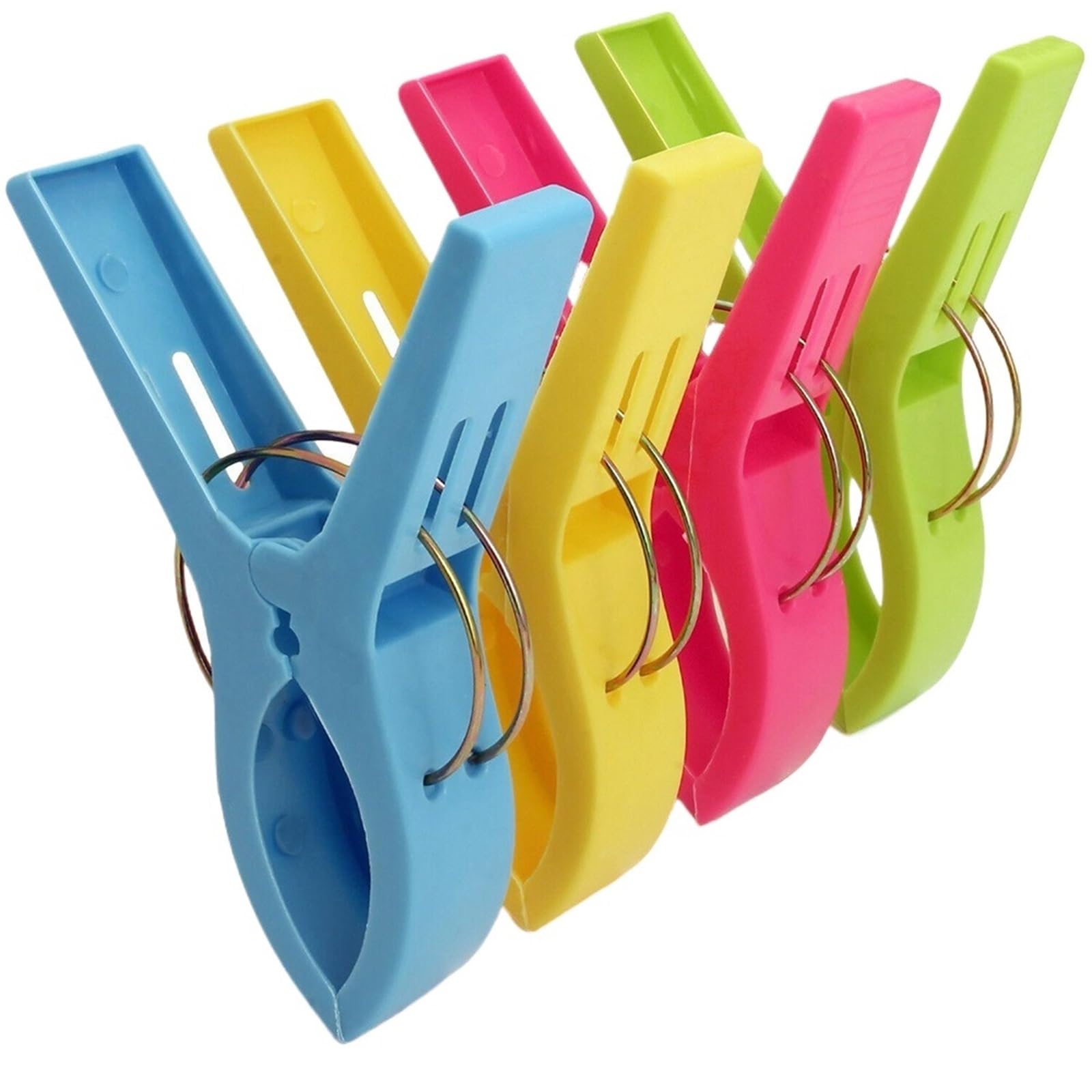 100/150/200Pcs Plastic Clothespins Clips For Laundry Sunbed Clothes Pegs for Washing Line(Mixed Color 100pcs)