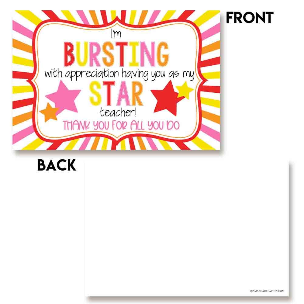 Amazon.com : Funny Snack Food Themed Teacher Appreciation Blank Postcards To Send To Your Child's Teachers, 4 amazon-com-funny-snack-food-themed-teacher-appreciation-blank-postcards-to-send-to-your-child-s-teachers-4-x6-fill-in-notecards-4-different-designs-by-amandacreation-20-office-products