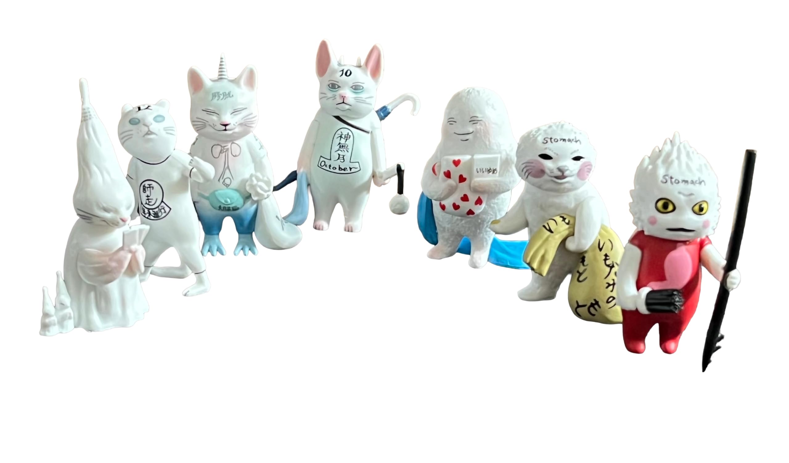 Amazon.co.jp: ヒグチユウコ 神様（かみさま）全7種 コンプリート