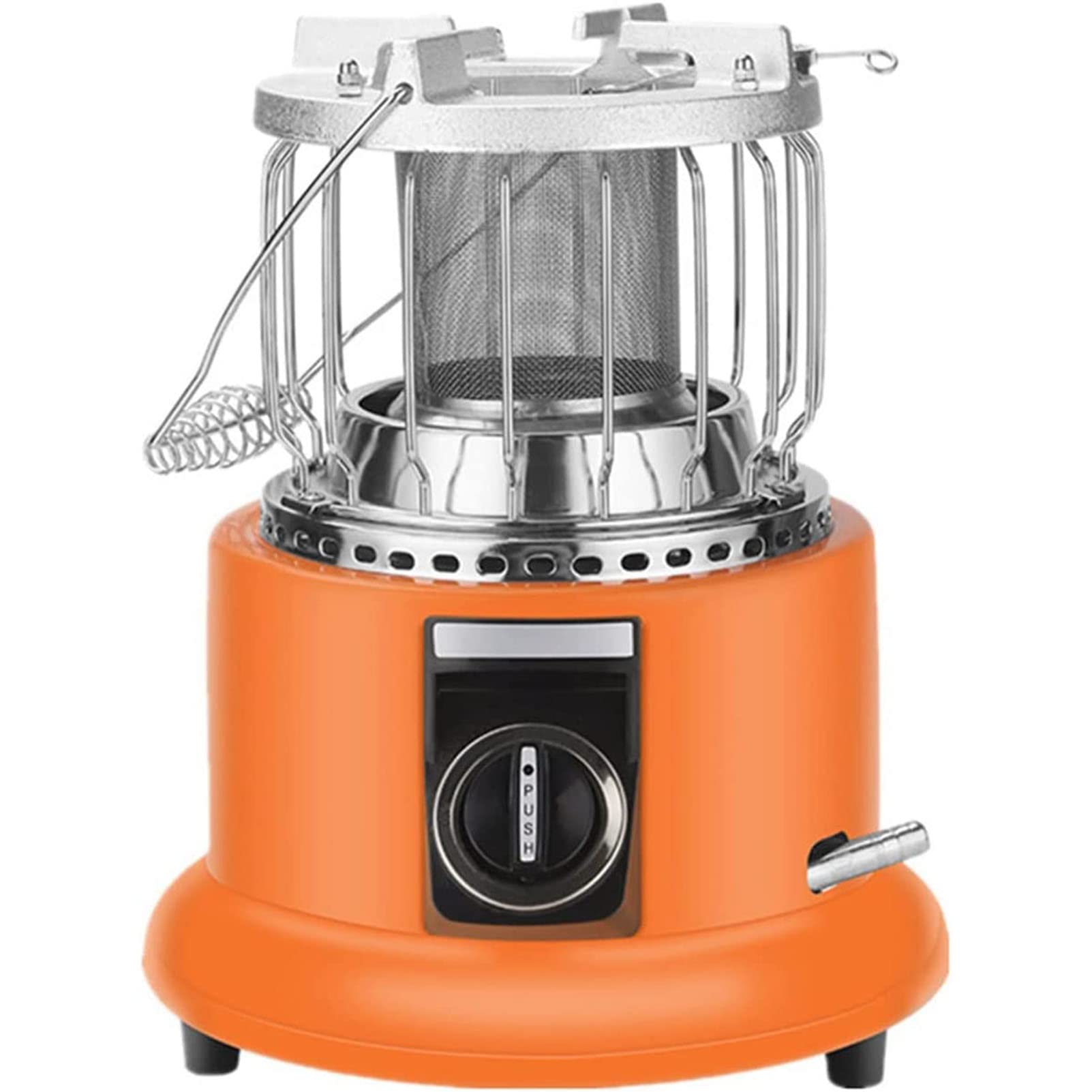 Tragbare Indoor-Propan-Heizung, 3700W Patio Heizungen Camping-Gas-Heizung, 360 ° Rundum-Heizung, Für Den Außenbereich Butan-Heizung Mobile Heizung, Für Weihnachten Party Camping