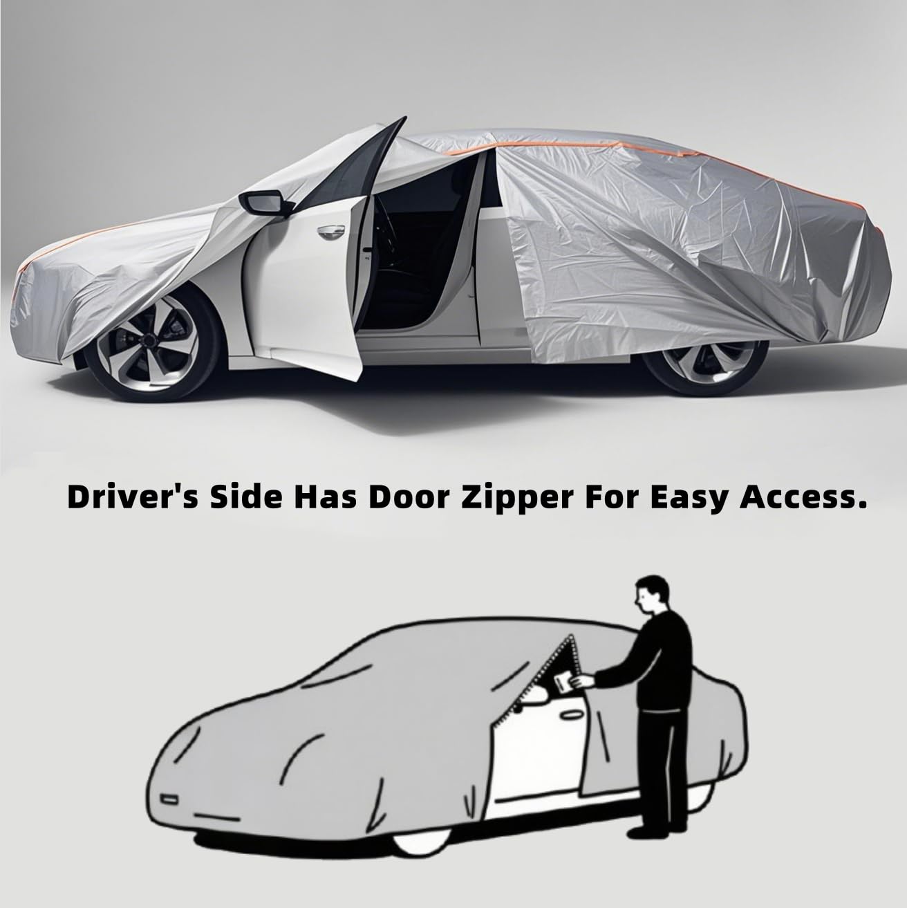 Waterproof Car Cover For Dodge Challenger 2008-2023 - All Weather Protection