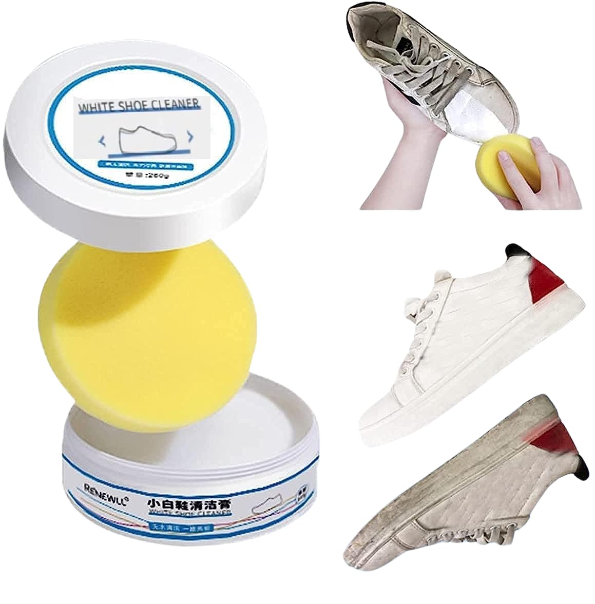 See full amazon price history chart for EPURETO White Shoe Cleaning Cream with Sponge, Sneaker Stain Cleaning Cream, Instant Shoes Stain Cleaning Cream, Shoe Polish for Leather Shoes, Sport Shoes, School Shoes White Shoe Polish (120 gm) EPURETO White Shoe Cleaning Cream with Sponge, Sneaker Stain Cleaning Cream, Instant Shoes Stain Cleaning Cream, Shoe Polish for Leather Shoes, Sport Shoes, School Shoes White Shoe Polish (120 gm) (B0CKTRS6XS) Amazon Price History, Amazon Price Tracker