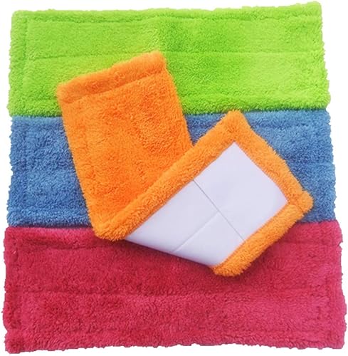 Miniatura 3 de Wakauto Recambio de fregona comercial Cabezales de fregona de repuesto de cabeza de fregona reutilizables, almohadillas de fregona de repuesto para