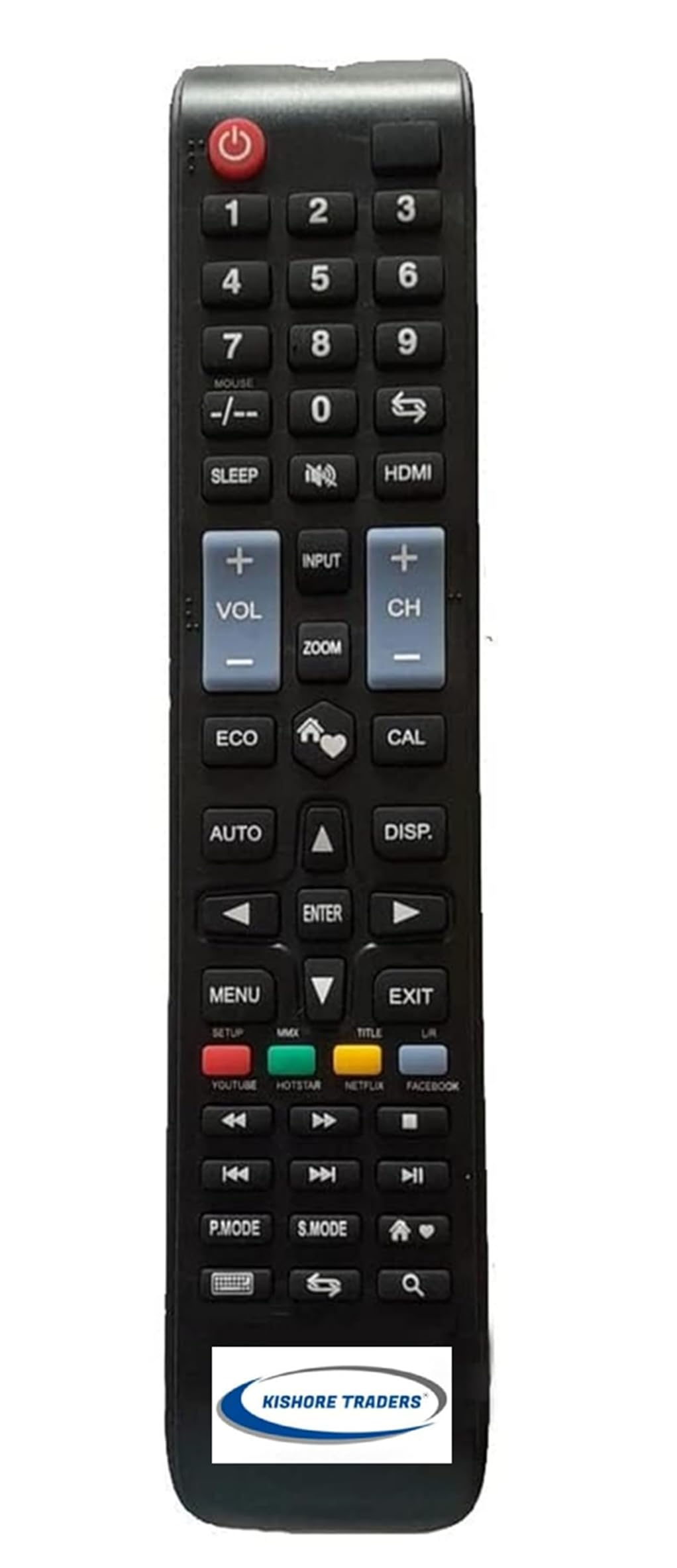 Remote Control Compatible with Yara Smart Led Tv (Please Match Your Old Remote with Given Image for Work It Must Be Exactly Same As Shown in Image)-picture-33