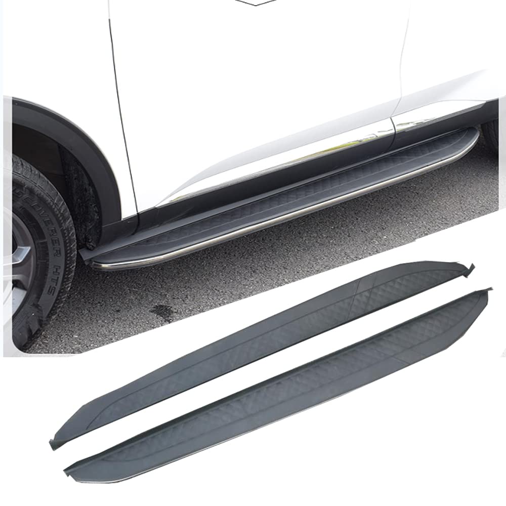 Assist Steps, Running Boards, Black W/Lights, 48 OFF