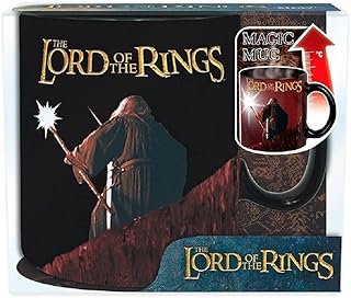Herr der Ringe - Filiżanka - Gandalf - kubek do kawy - Balrog - efekt termiczny Mug Moria - 460 ml - pudełko na prezent