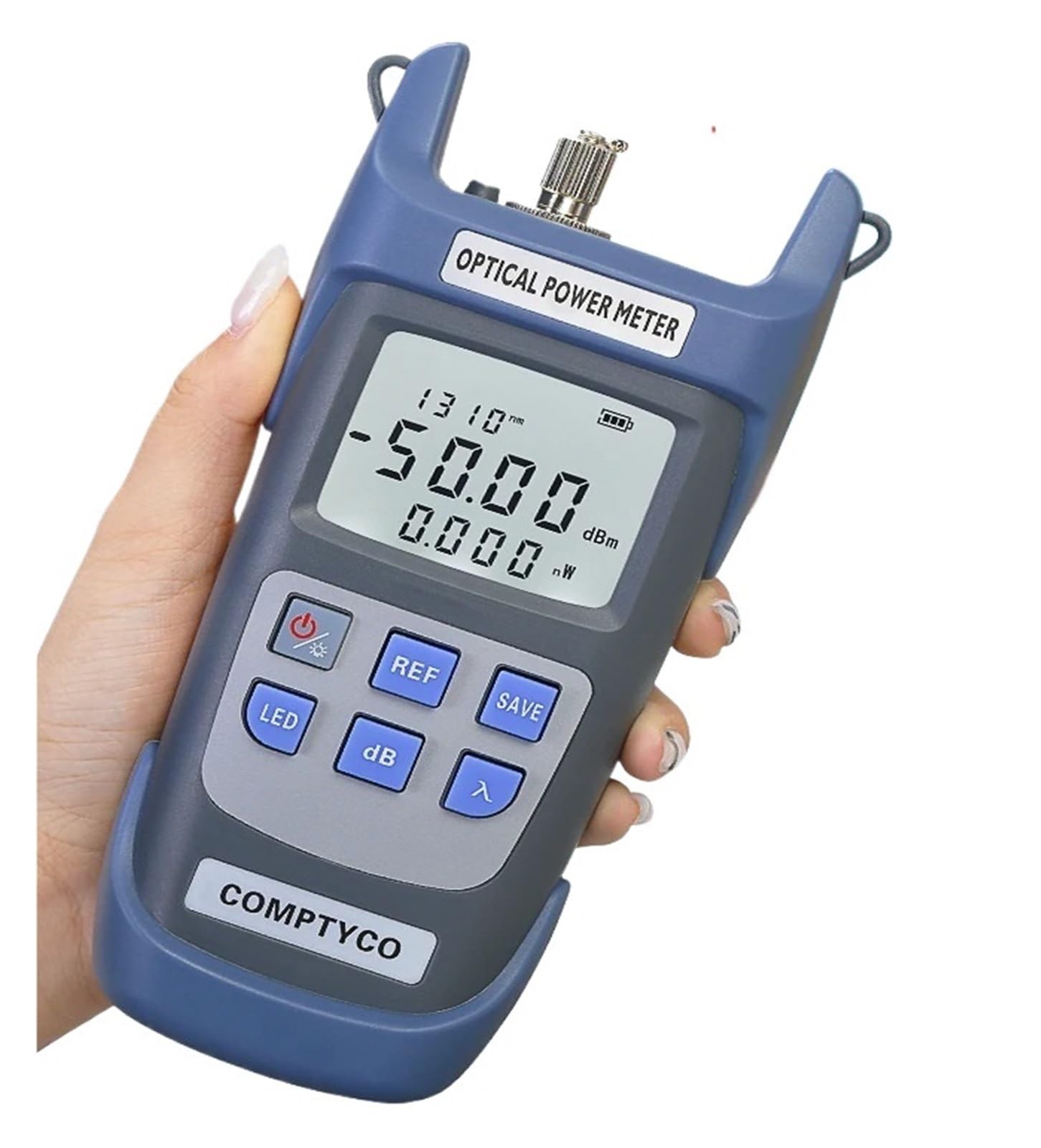 Medidor de potencia fibra óptica y OTDR probador G510A con conectores FC y SC