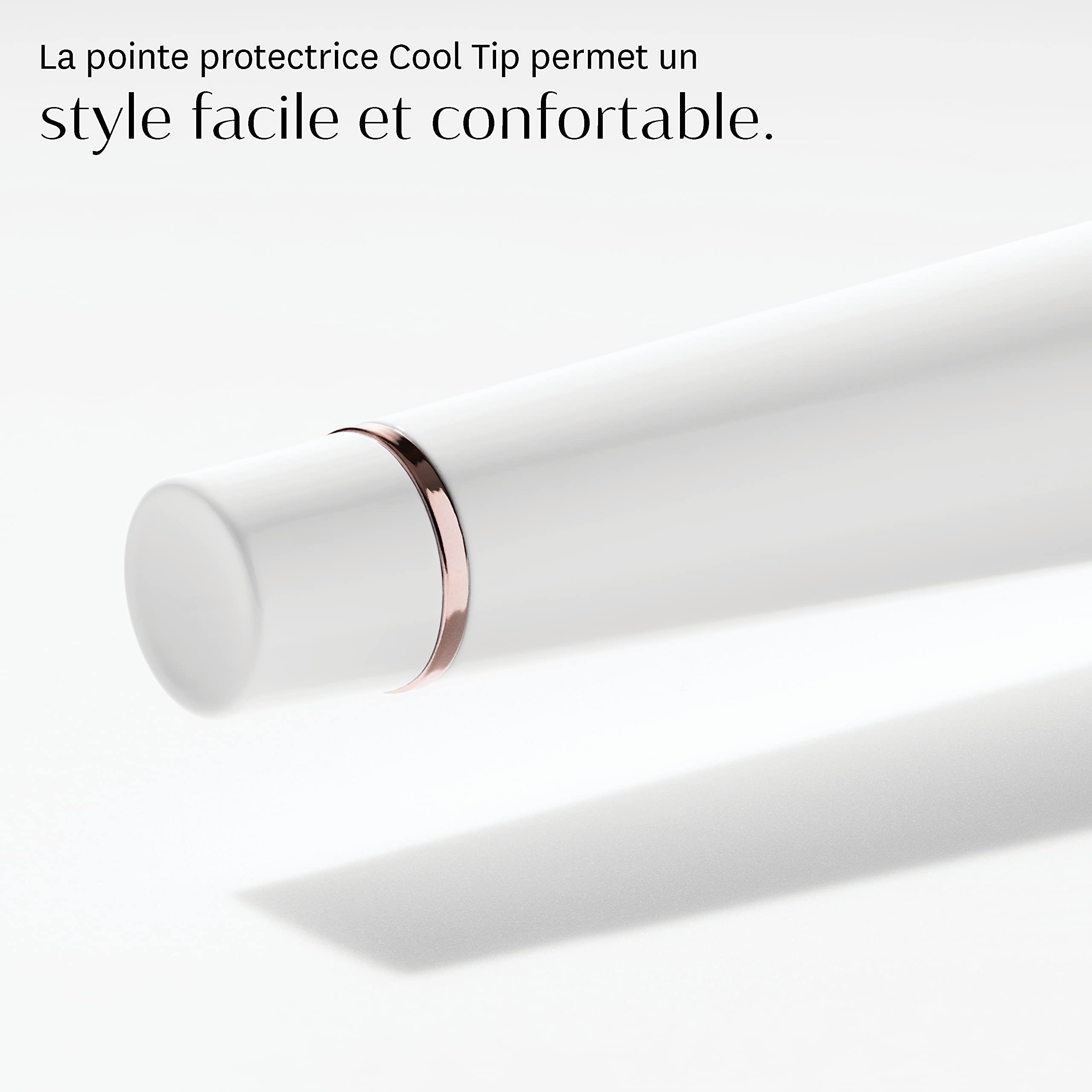 T3 Single Pass Wave 19 mm32 mm Baguette de Coiffage Conique Professionnelle avec cinq réglages de Chaleur et Baguette en Alliage Céramique Spécial pour des Ondulations Brillantes et Durables