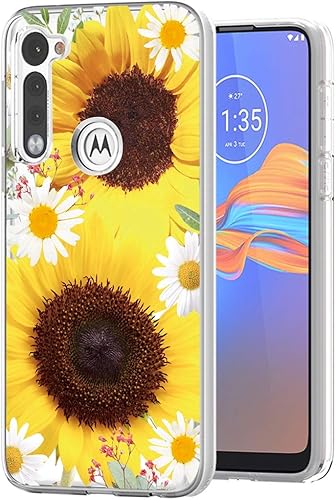 Funda de teléfono para Moto G Stylus 2020, funda para Motorola GStylus para niñas y mujeres, funda protectora transparente de TPU suave a prueba de