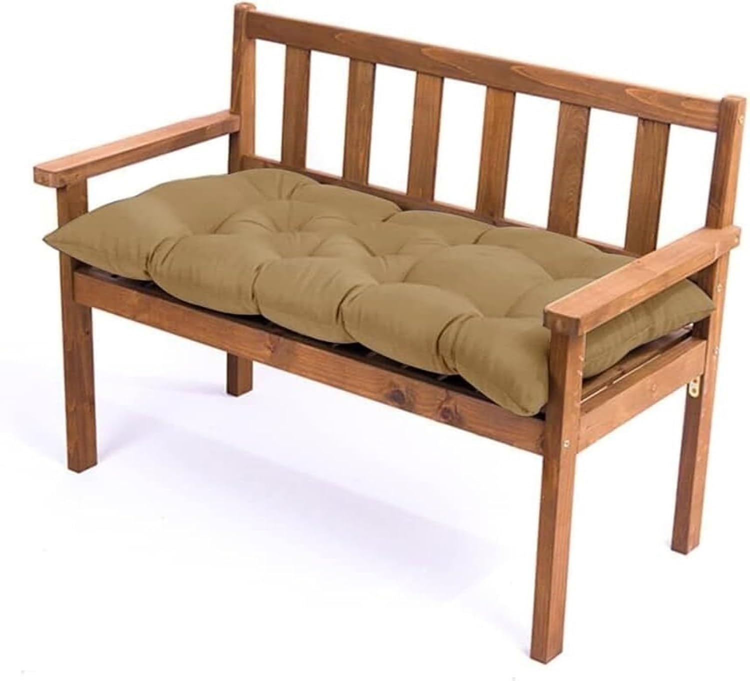 Bench Cushion Indoor 39 47 59 Porch Swing Cushions for Outdoor Furniture 3 Seater 2 Seater Replacement for Garden Seat Patio Window Loveseat Hammock Rattan Lawn Bench Pad Cushion(Dark Green,150x50 cm