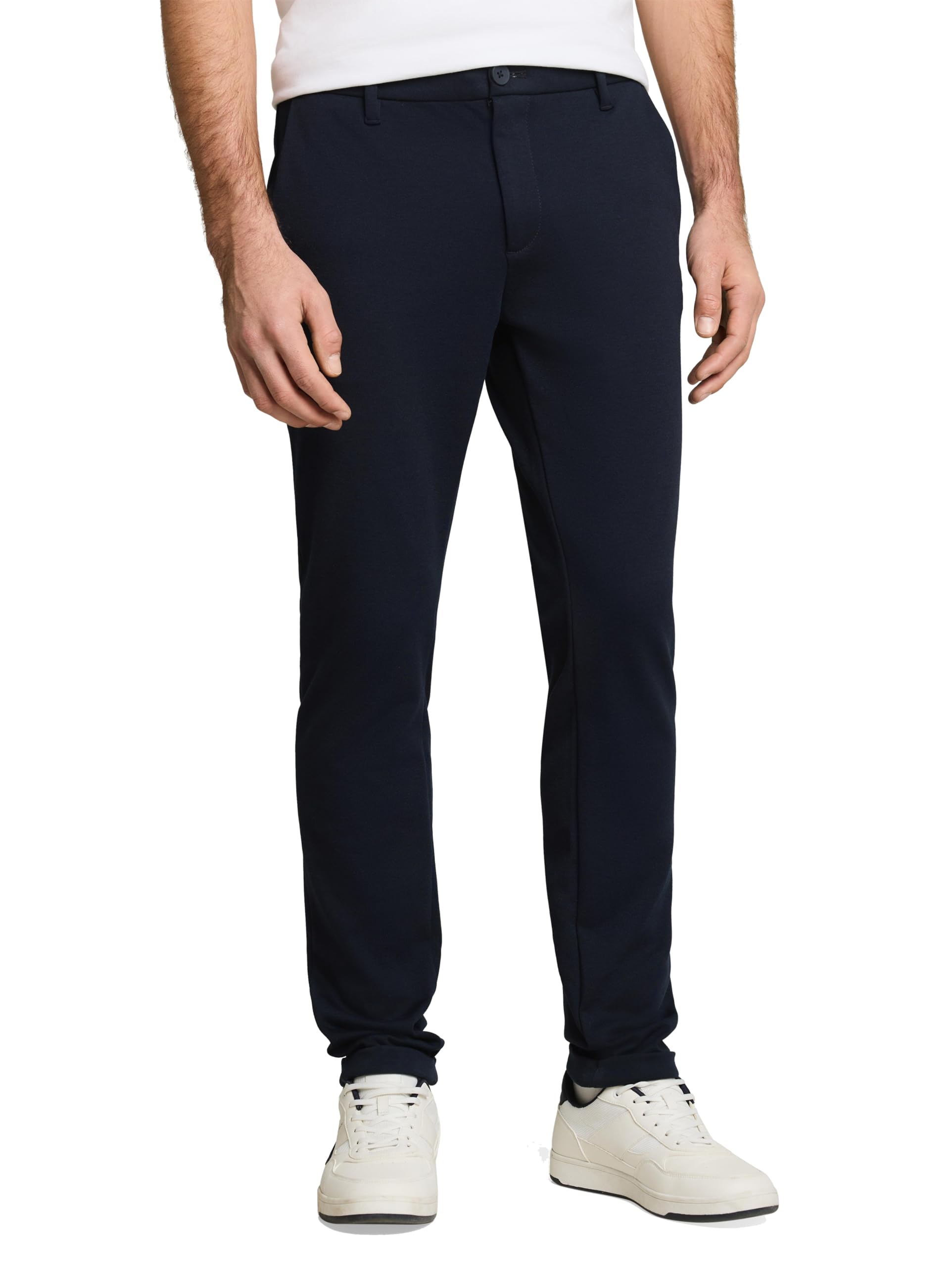 Tom Tailor Herren Jersey Travis Slim Fit Chino Hose