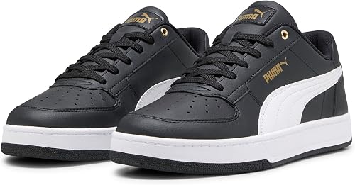 Puma Unisex Adults Puma Caven 2.0 Sneakers, Puma Black-Puma White-Gold, 13 UK - 4