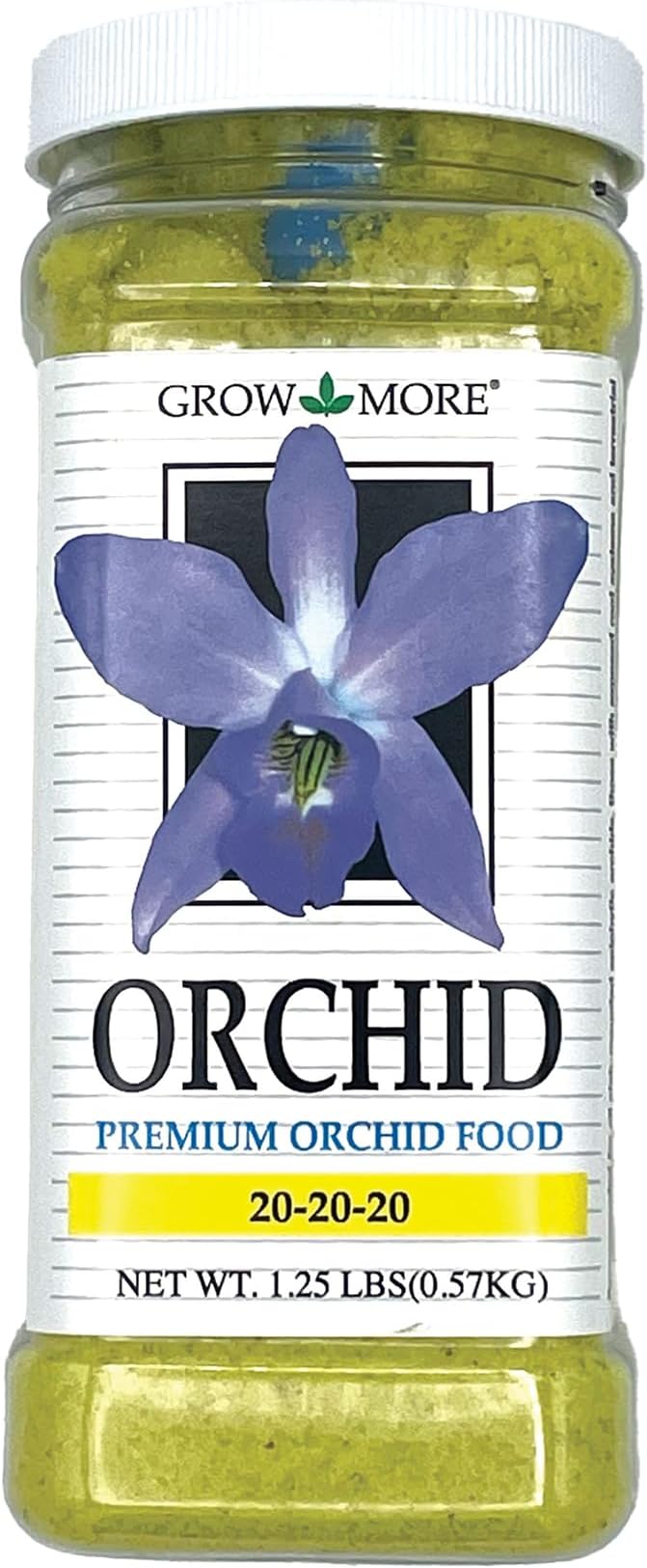 Grow More 5121 All-Purpose Premium Orchid Fertilizer, 1.25-Pound
