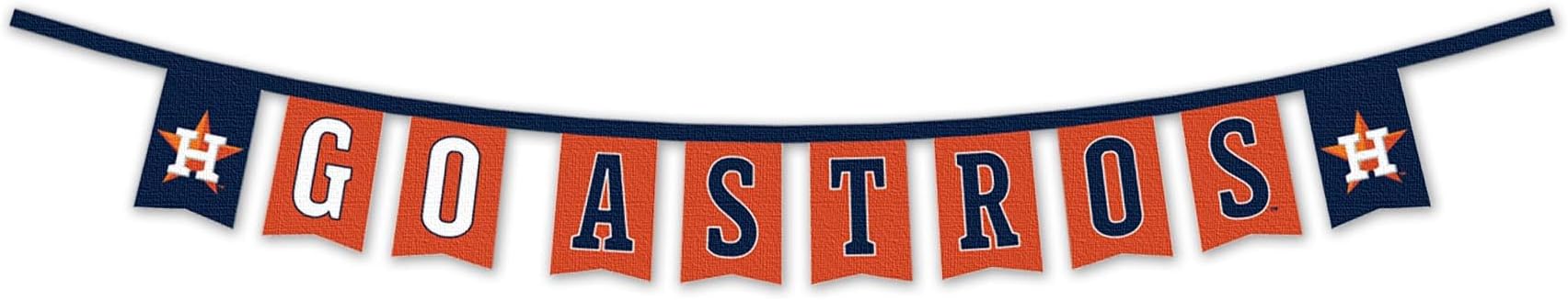WinCraft Houston Astros 2x3 Foot Polyester Flag - Officially Licensed Team Banner With Grommets - View #2