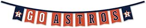 Amazon.com: WinCraft Houston Astros Banner String Pennant Flags ...