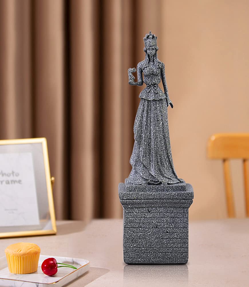 Amazon.co.jp: 古代ギリシャの女神像、アテナ彫刻モデルの置物樹脂