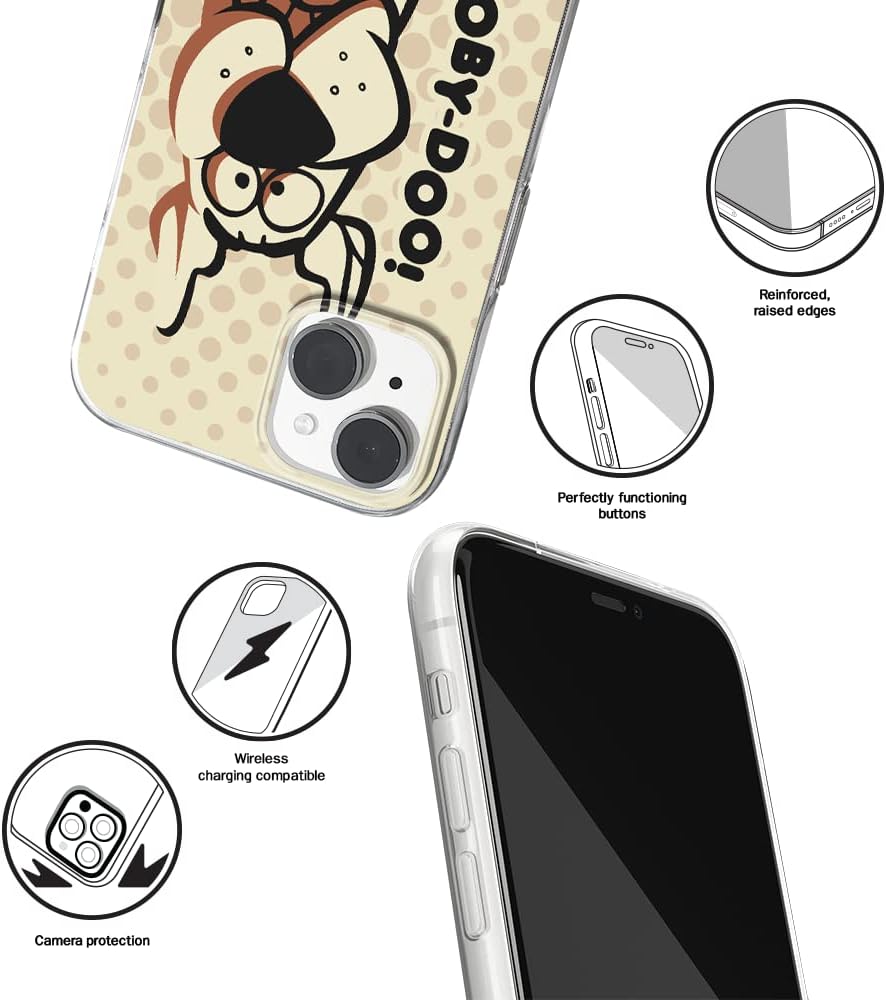 ERT GROUP Mobile Phone Case for Apple iPhone 14, Original and Officially Licensed Scooby DOO Pattern Scooby DOO 009, Perfectly Adapted to The Shape of The Mobile Phone, TPU Case
