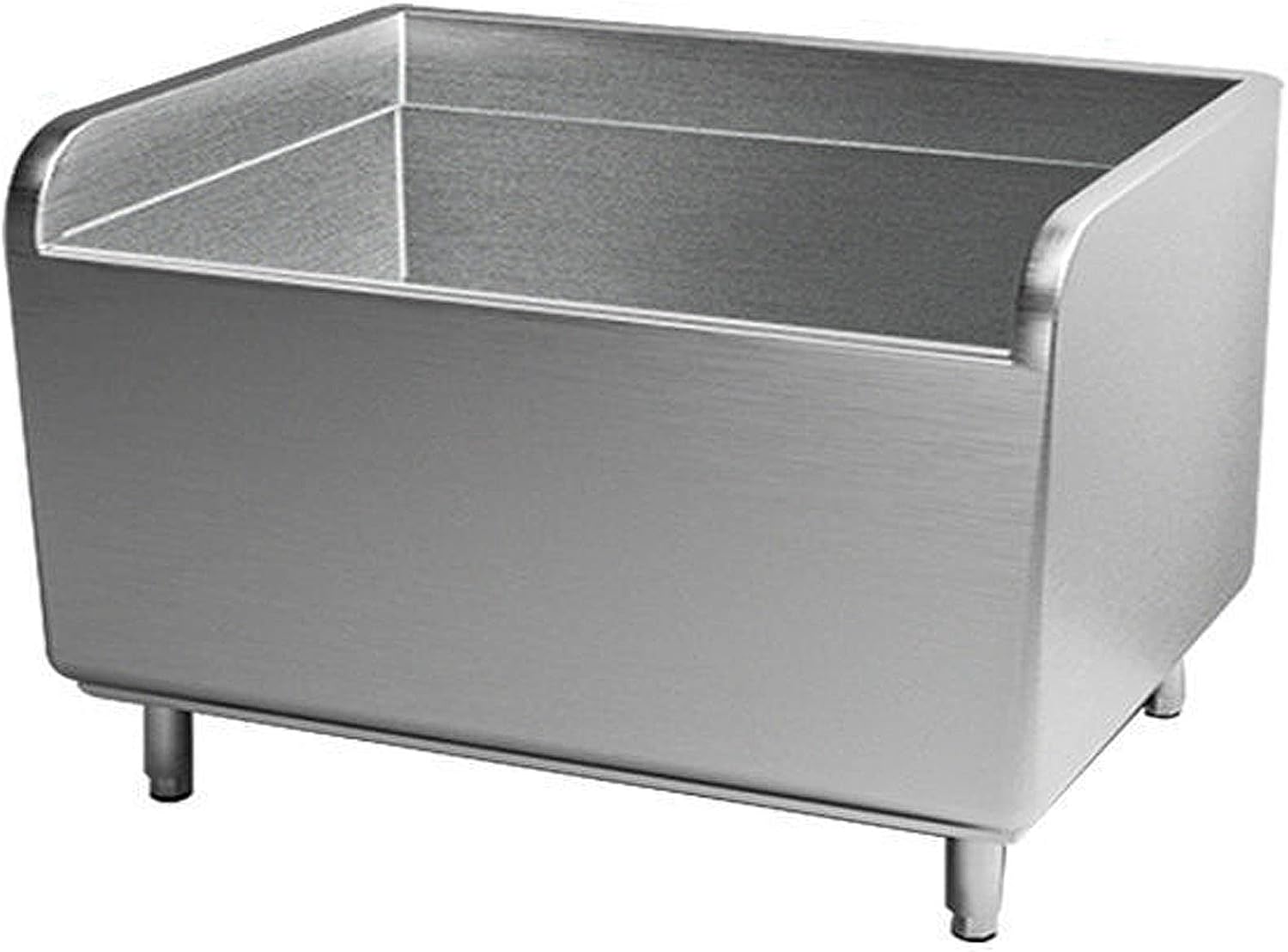 Stainless Steel Floor Mount Mop Sink/Basin with Sink Drainage/Strainer for Commercial Kitchen, Restaurant, Business, Garages, Basements,80cm