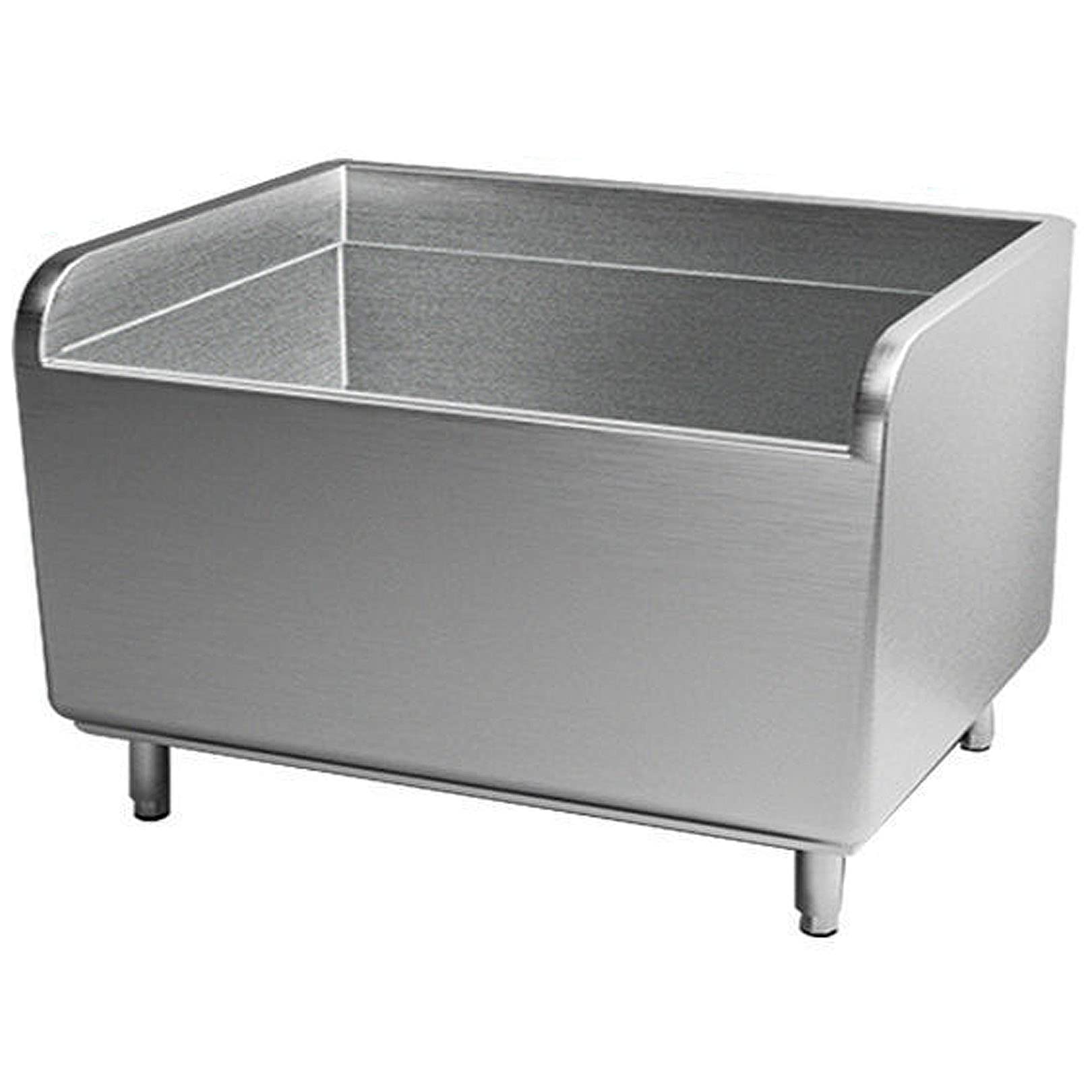 ASerZenith Stainless Steel Floor Mount Mop Sink/Basin With Sink Drainage/Strainer For Commercial Kitchen, Restaurant, Business, Garages, Basements,80Cm
