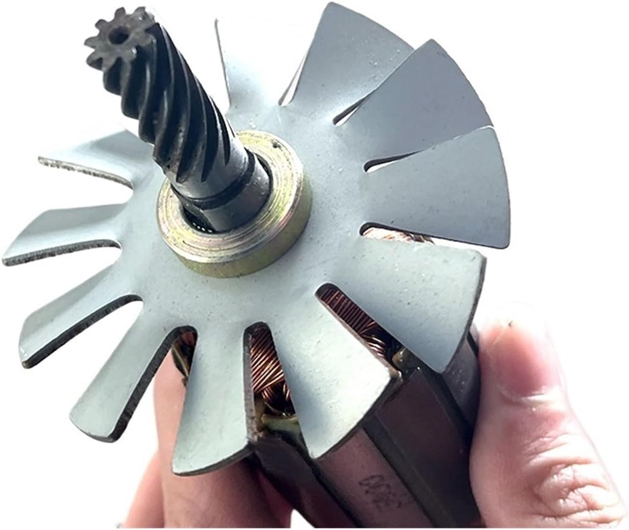 CAARLA Armature Rotor Stator for 5800NB 5806B 5802NB Electric 9teeth Garden Armature Rotor Anchor Coil Replacement Parts(Stator)