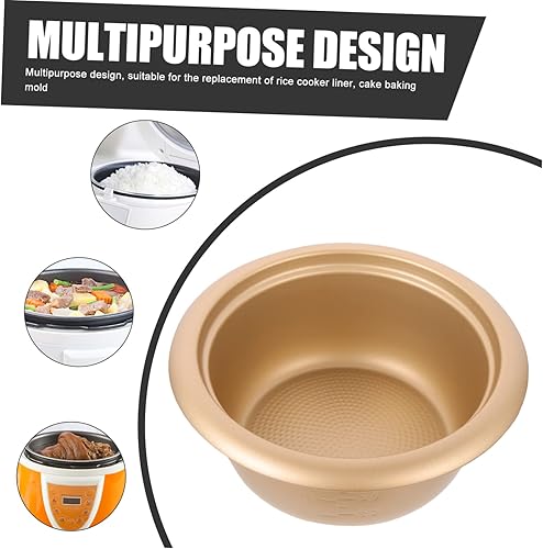 Miniatura 8 de Cabilock Revestimiento para olla arrocera asiática, utensilios de cocina antiadherentes, recipiente de acero inoxidable, accesorios para cocina