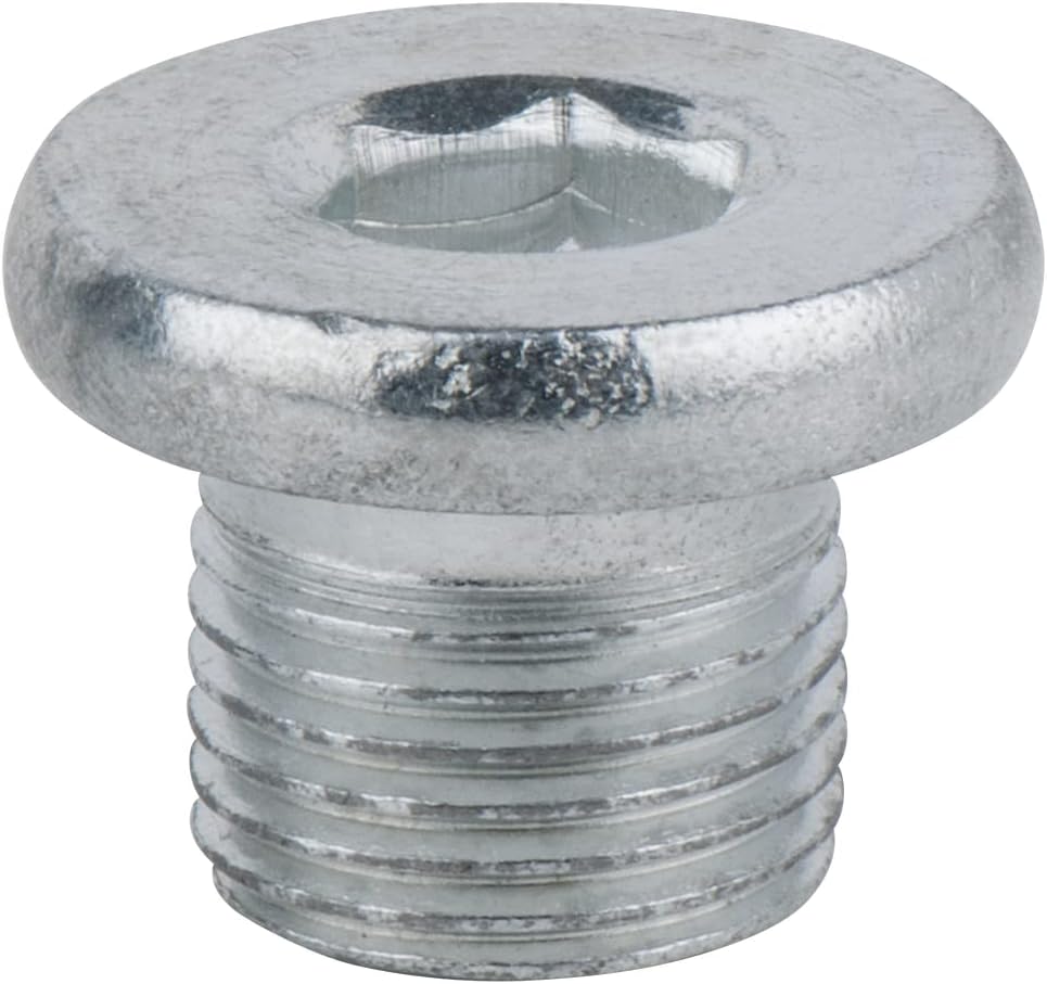 KS Tools 430.0067 śruba spustowa oleju, wewnętrzny 6-kątny 8 mm, M14 x 1,25 x 12 mm, 1 sztuka
