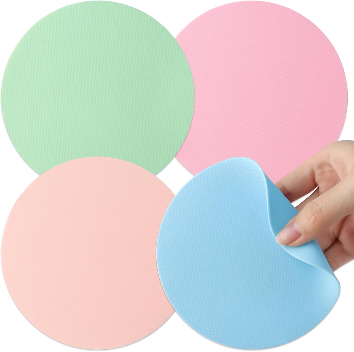 Aixoom Rubber Jar Opener Pads Set of 4, Non-Slip Gripper Pads for Jars