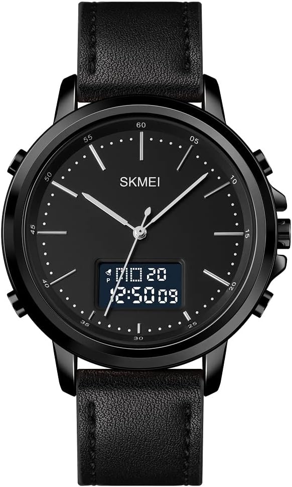 Relógio Digital Masculino Esportivo, Resistente à Água 50M, Display LCD Claro, Pulseira de Silicone Macia, Multifuncional, Leve para Academia, Corrida e Atividades Eletrônico